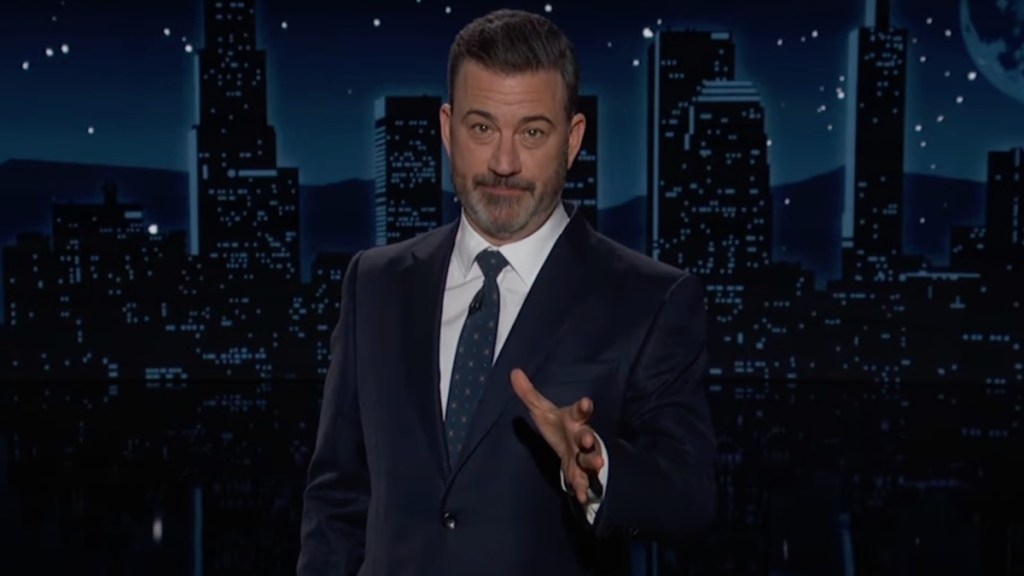 Jimmy Kimmel Ends Upfront Monologue With Heartfelt Request That Advertisers Support '60 Minutes': ‘They Deserve It'