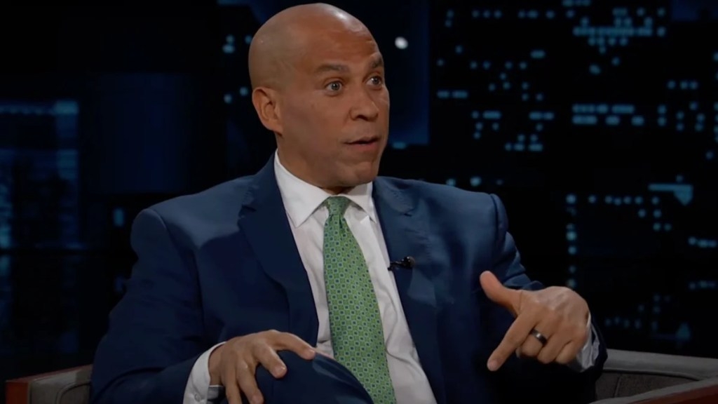 Cory Booker Blames Both Trump and New Jersey for Newark Airport Chaos