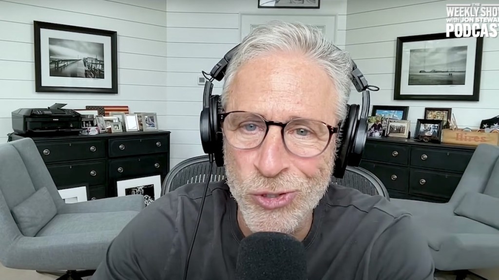 Jon Stewart Slams Trump as ‘F–king Wrongheaded' About How Tariffs Impact Families: ‘No Value in Moderation for Himself'
