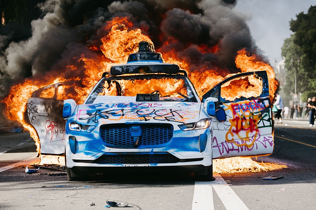 Why Waymos Have Been Vandalized by Protesters
