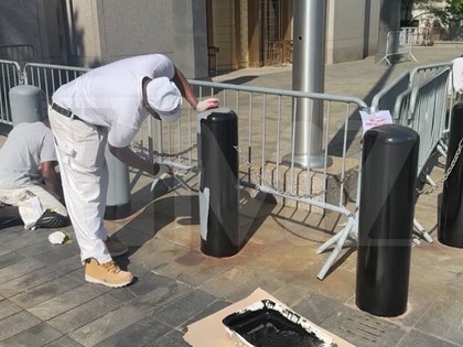 Diddy Courthouse Gets Fresh Paint As Global Attention Mounts Amid Trial
