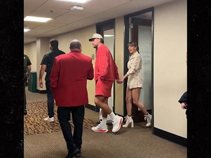 Taylor Swift & Travis Kelce Attend Game 4 of Stanley Cup Final