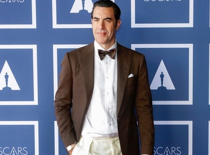Sacha Baron Cohen Got Shredded for Marvel -- See Shocking, Shirtless Men's Fitness Spread!