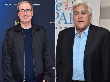 John Oliver Slams Jay Leno Over Late-Night Show Criticism: 'Hard Pass'