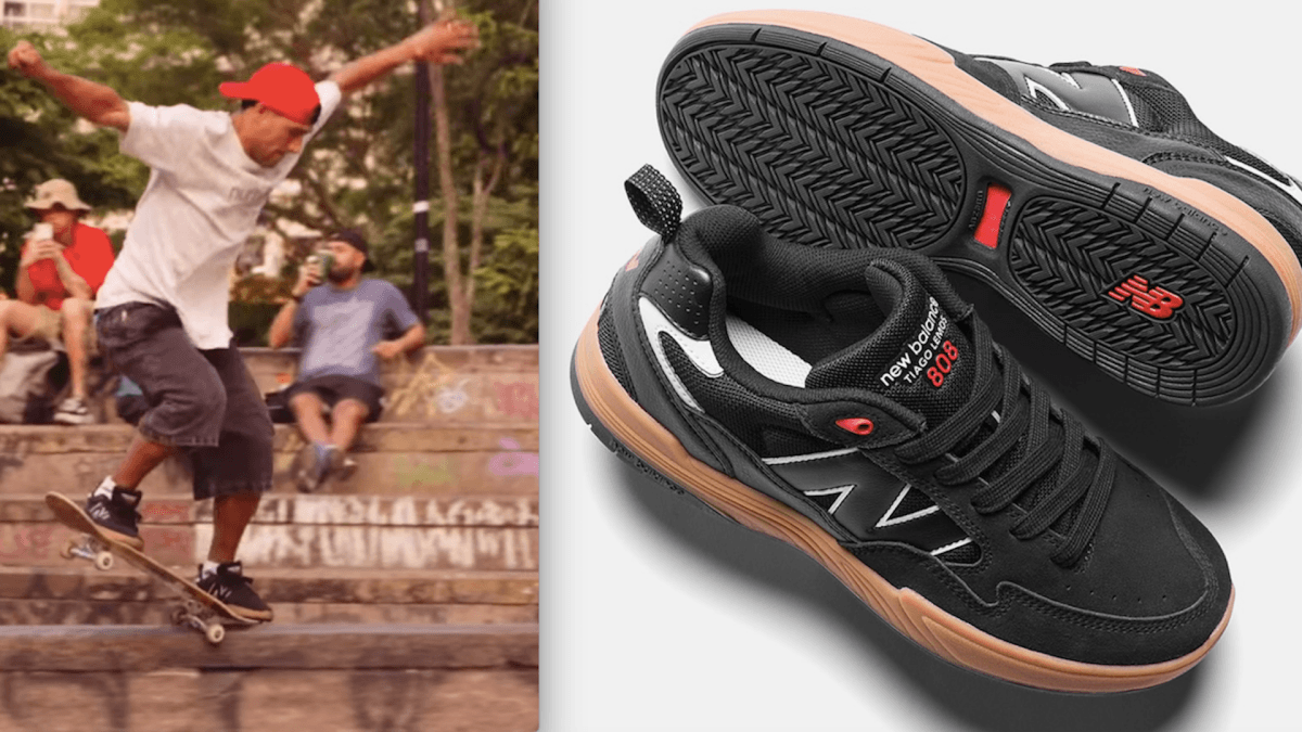 Back to Vale: Tiago Lemos Skates His New Balance Numeric 808 Lite Back Where It All Began