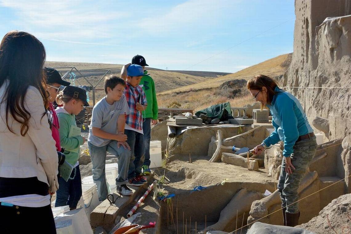 See an ice age mammoth dig site near Tri-Cities. Tickets are on sale