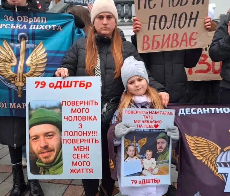 Paratrooper from Poltava Oblast returns from captivity to meet daughter he's never seen