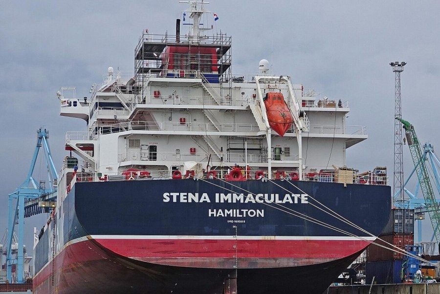 32 people brought ashore after North Sea collision between oil tanker, cargo ship