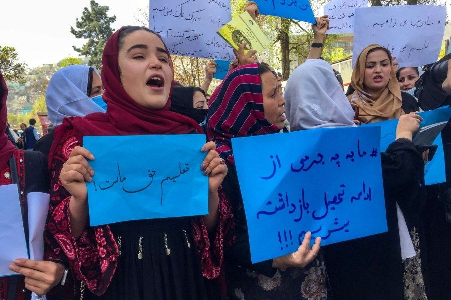 U.N.: Men with 'wrong' hairstyle, women speaking in public targeted under Taliban law