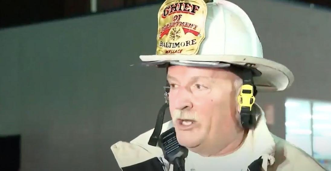 Dozens in West Baltimore evacuated as 6-alarm fire burns mattress warehouse