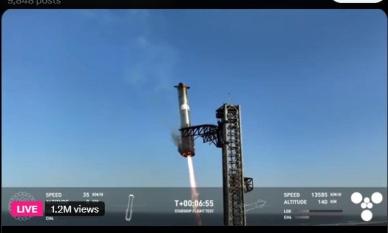 FAA issues ground stop after SpaceX loses contact with Starship 8 minutes into launch