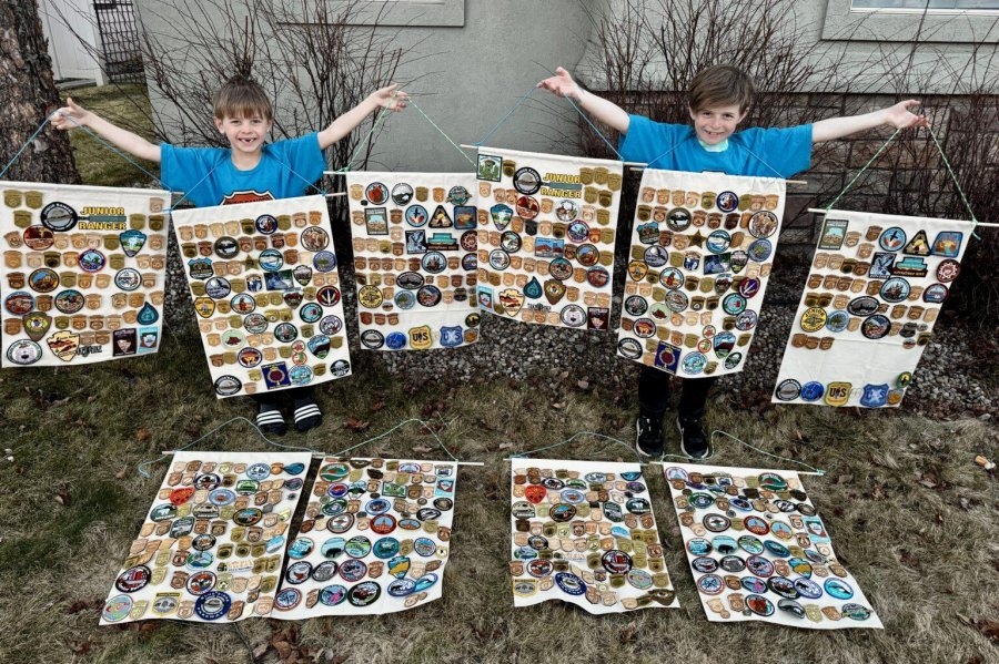 Brothers become youngest to earn 171 NPS Junior Ranger badges