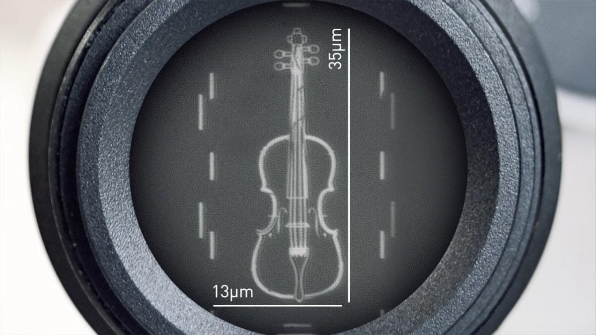 Watch: 'World's smallest violin' can't be seen without a microscope