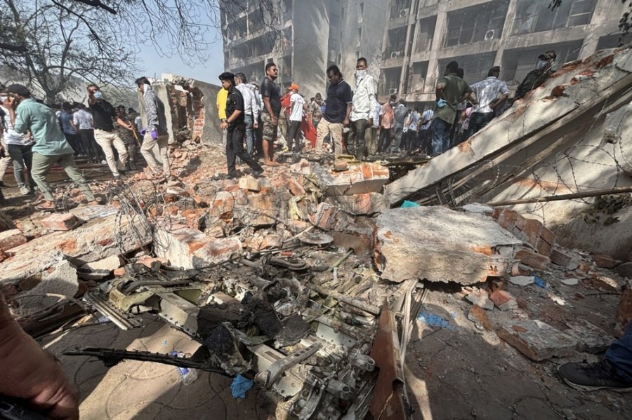 Air India flight carrying 242 people crashes in Ahmedabad