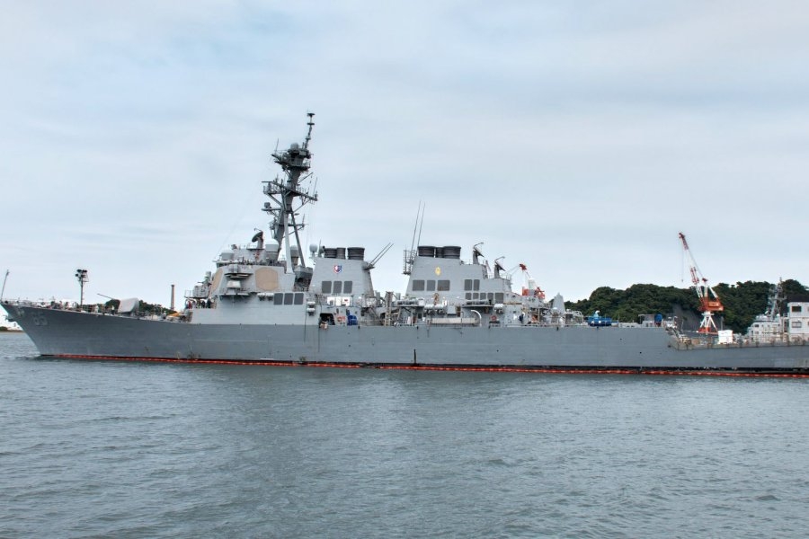 Keel laid for future guided-missile destroyer USS Quentin Walsh