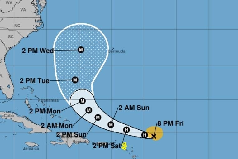 Erin to rapidly strengthen, reach major hurricane status this weekend