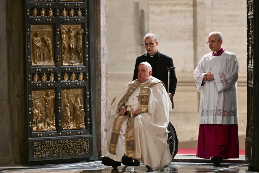 Though pope's kidney issues subside, his prognosis 'remains guarded'