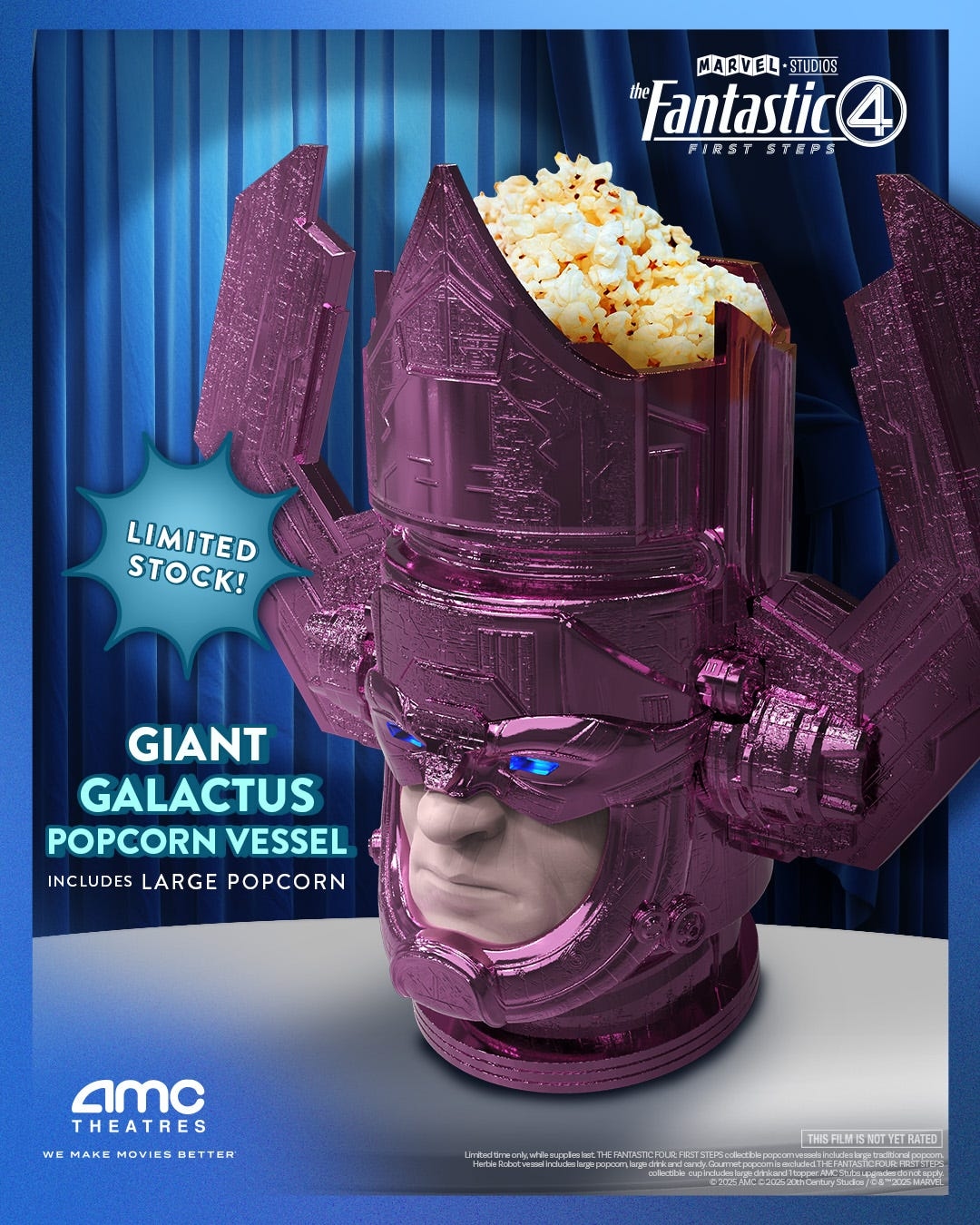 'Fantastic Four: First Steps' popcorn bucket is restocking: How to get one