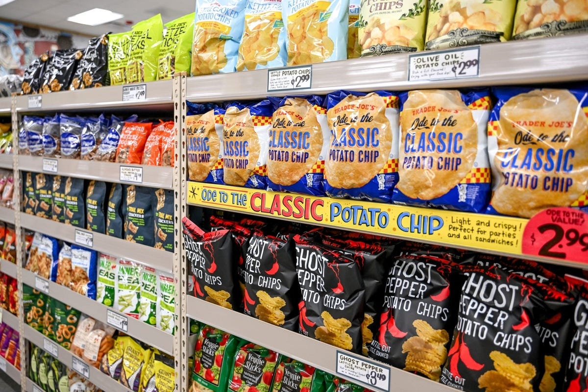 Why are people snacking less? Sales of chips, munchies are dropping