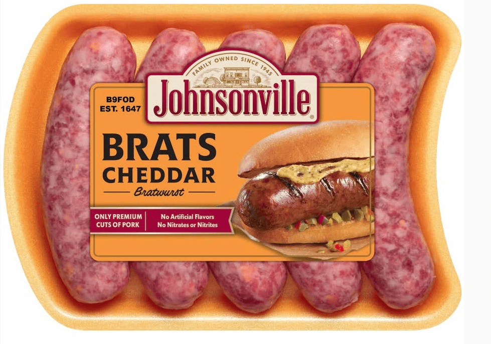 22,000 pounds of Johnsonville Bratwurst recalled over possible plastic contamination