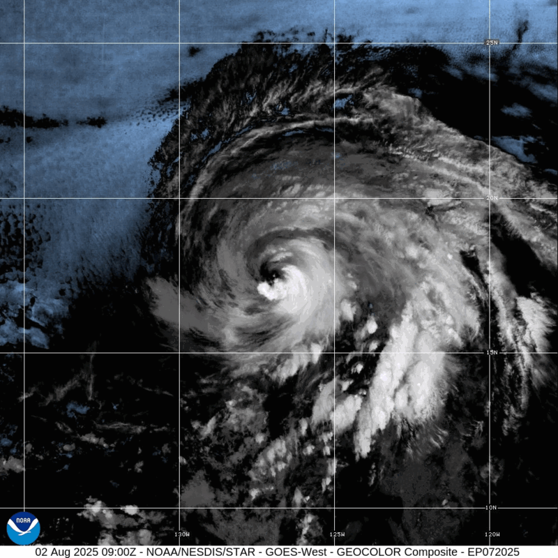 Tropical Storm Gil briefly becomes hurricane: See tracker