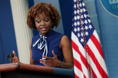 Former Biden press secretary says she's no longer a Democrat