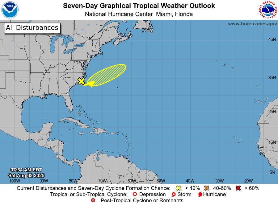Potential storm appears off East Coast as hurricane season danger ramps up