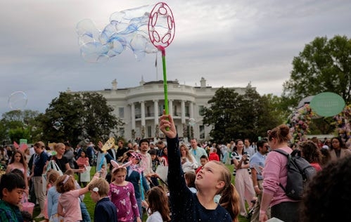 Trump to address White House Egg Roll hours after death of Pope Francis