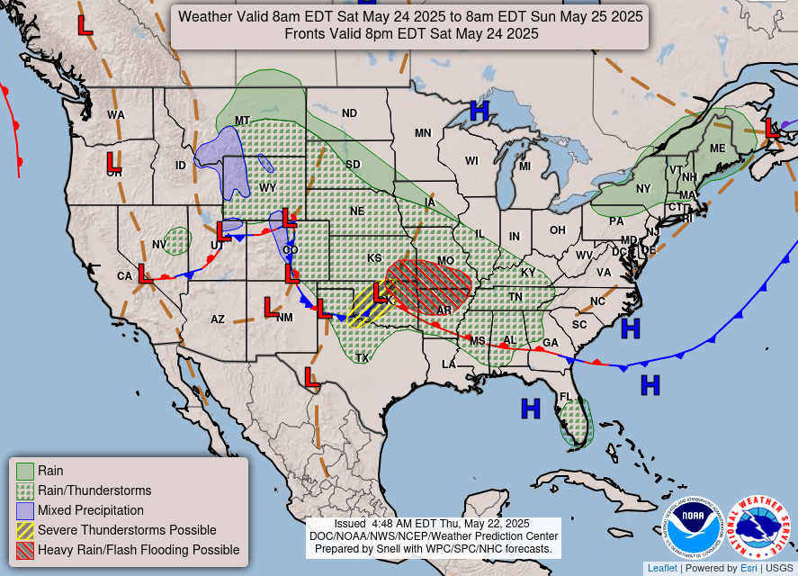 Memorial Day weekend weather forecast: Will rain ruin your plans?
