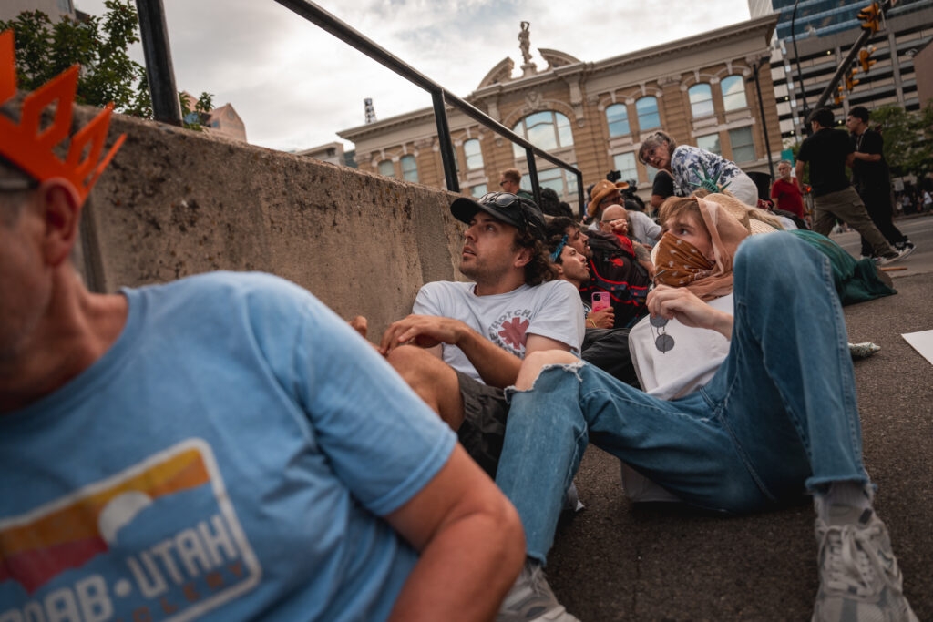 ‘Peacekeeper' involved in shooting at SLC ‘No Kings' protest is a military veteran, organizers say