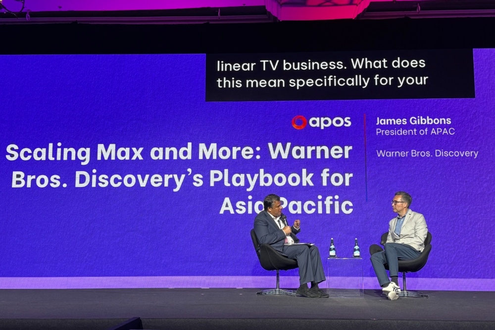 Warner Bros. Discovery APAC Chief Touts Max's Regional Success at APOS Amid Corporate Split