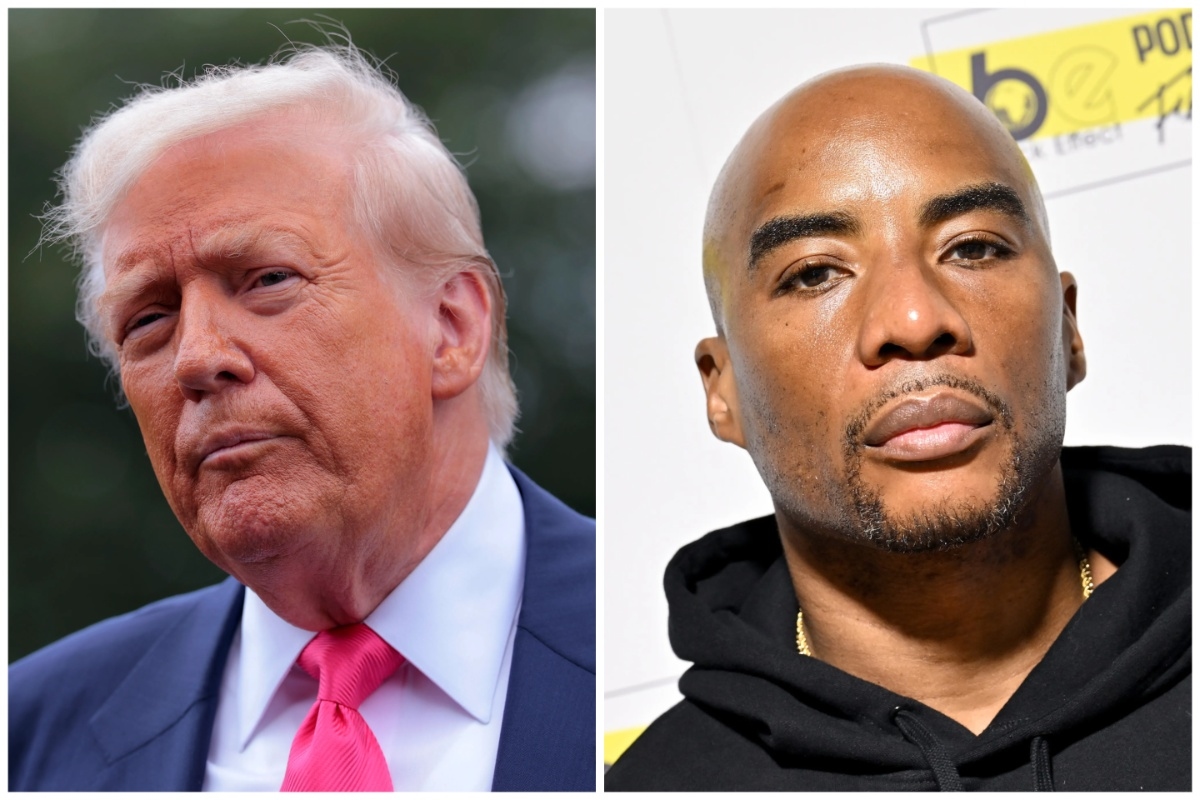 Trump Slams Charlamagne Tha God as ‘Racist Sleazebag' For Fox News Interview Predicting a ‘Political Coup' In the Republican Party