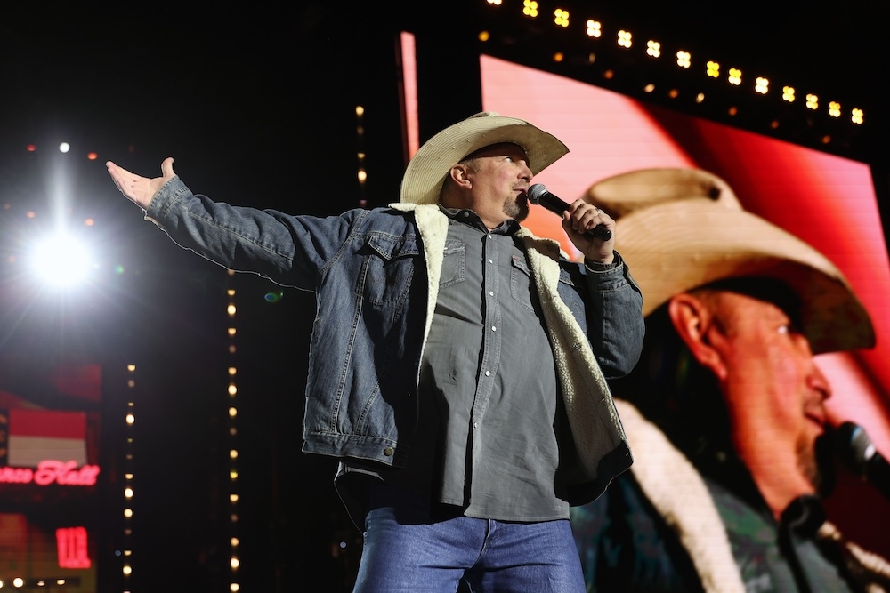 Luke Combs Closes Out Stagecoach With Surprise Garth Brooks and Good Charlotte Collaborations