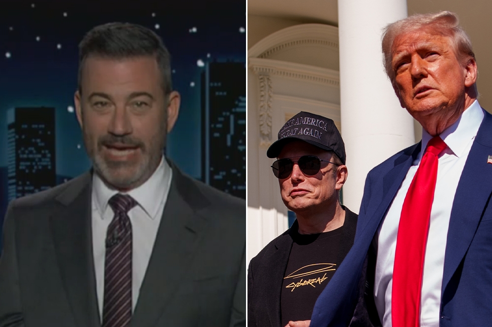 Jimmy Kimmel on ‘Dumb Guy' Elon Musk Going ‘Nuclear' on Trump With Epstein Accusation: This Ends With ‘One of Them in a Cell With Diddy'