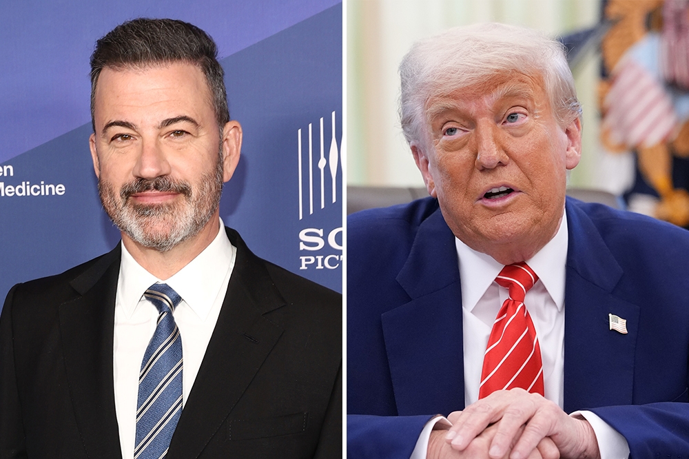 Jimmy Kimmel Roasts Trump for Sharing ‘Deranged' Theory Claiming Biden Is a Robot Clone: ‘This Is Deeply Nuts… if Your Dad Was Saying This, You'd Look for an Assisted Living Facility'