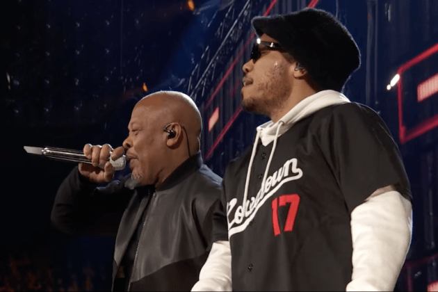 Anderson .Paak Brings Out Dr. Dre and Sheila E. for ‘Still D.R.E.' and ‘California Love' at FireAid Concert