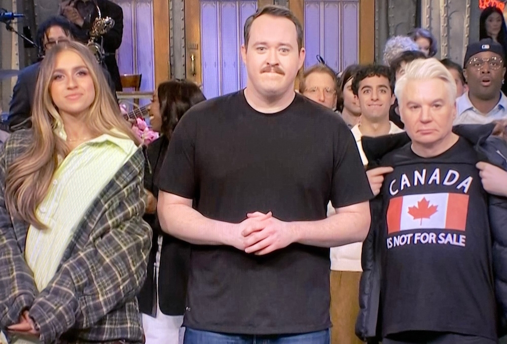 Mike Myers Takes Dig at Donald Trump on ‘SNL' With ‘Canada Is Not For Sale' Shirt