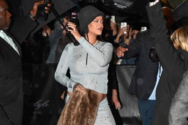 Rihanna Is Pregnant With Third Child, Reveals Baby Bump at Met Gala
