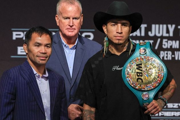 Manny Pacquiao vs. Mario Barrios Livestream: How to Watch the Premier Boxing Champions Live Online