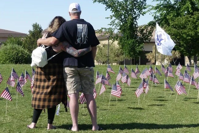 Memorial Day events in California's High Desert pay tribute to fallen military members