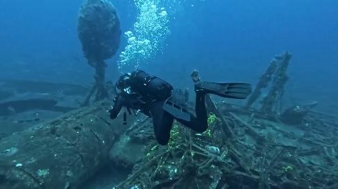 Sunken 18th century ship discovered by the stone walls of Dubrovnik