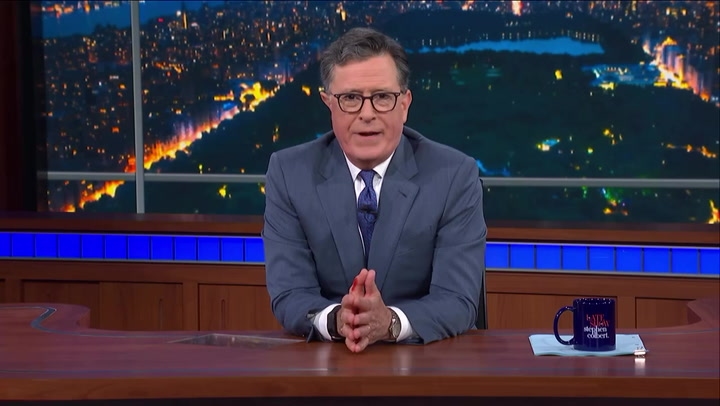 Colbert will host the show until next May, when it will end entirely.