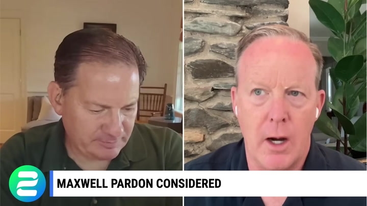 Sean Spicer believes there is one scenario in which Trump will pardon the Jeffrey Epstein conspirator.