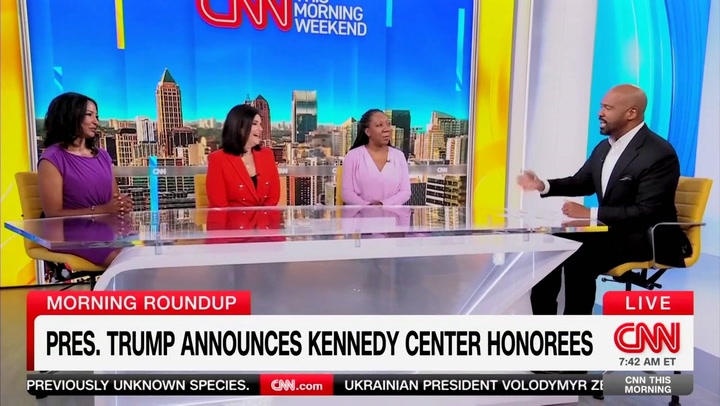 CNN pundit Tia Mitchell said the administration had 'struggled to find a person of color who would agree to be on the list.'