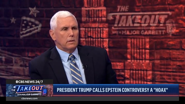 Trump's former VP says that anyone associated with 'despicable' Epstein 'ought to be held up to public scrutiny.'