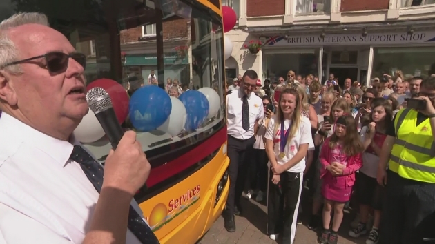 Lioness Lauren Hemp honoured with bus in Norfolk