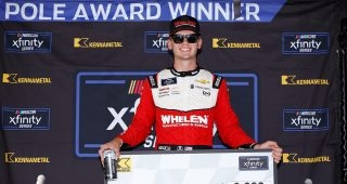 Jesse Love wins Iowa pole: 'We got all the speed in the world, baby!'