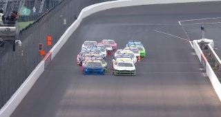 Sam Mayer, Nick Sanchez lead Xfinity field to the green at Indy