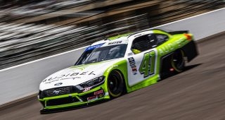 Ford at the front: Sam Mayer will lead Xfinity field to green at Indianapolis