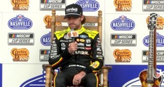 Blaney after Nashville win: 'Finally, nothing crazy happened'